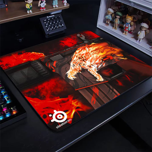 Small Gaming Mousepad Steelseries Rubber Keyboard Mouse Pad Speed Gabinete PC Gamer Accessories Desk Mat Tapis De Souris Carpet