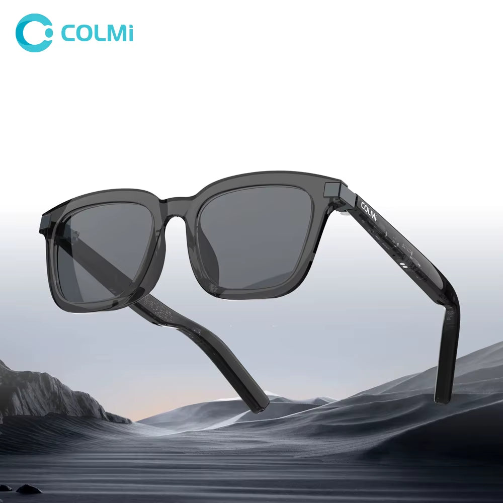 G06 Smart Glasses Bluetooth Sunglasses Built-In Microphone Speakers Touch & Voice Assistant Compatible Glass for Men Women